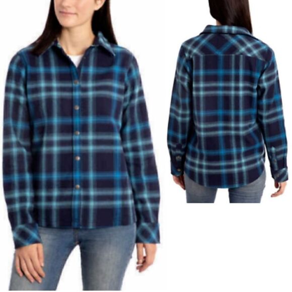 Orvis Fleece lined Flannel Jacket - Picture 1 of 12